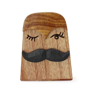 Moustache Eyeglass and Pen Holder Combo